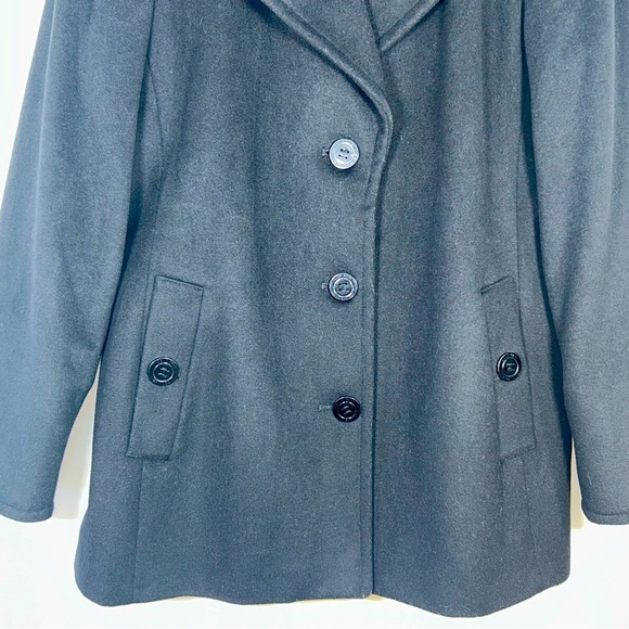 Calvin Klein Wool Coat Size 12 Women's - Picture 3 of 10